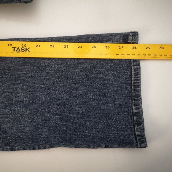 St John's Bay Petite Ladies Size 12P Medium Wash Secretly Slender Bootcut Jeans - Picture 9 of 9